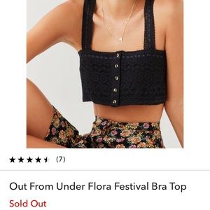 Urban Outfitters Festival Bra top